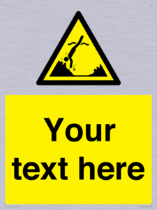 Custom Warning submerged objects